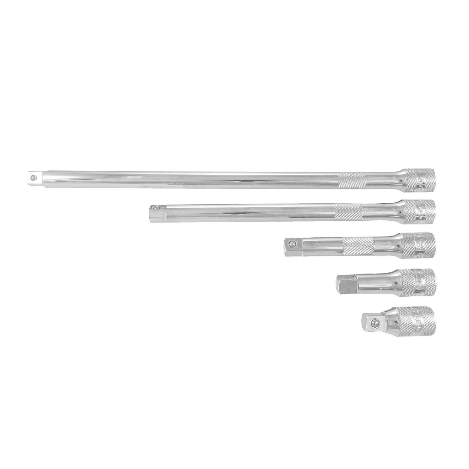 5 PIECE 1/2 DRIVE CHROME EXTENSION SET SCXK5TA | eBaydiy Tools