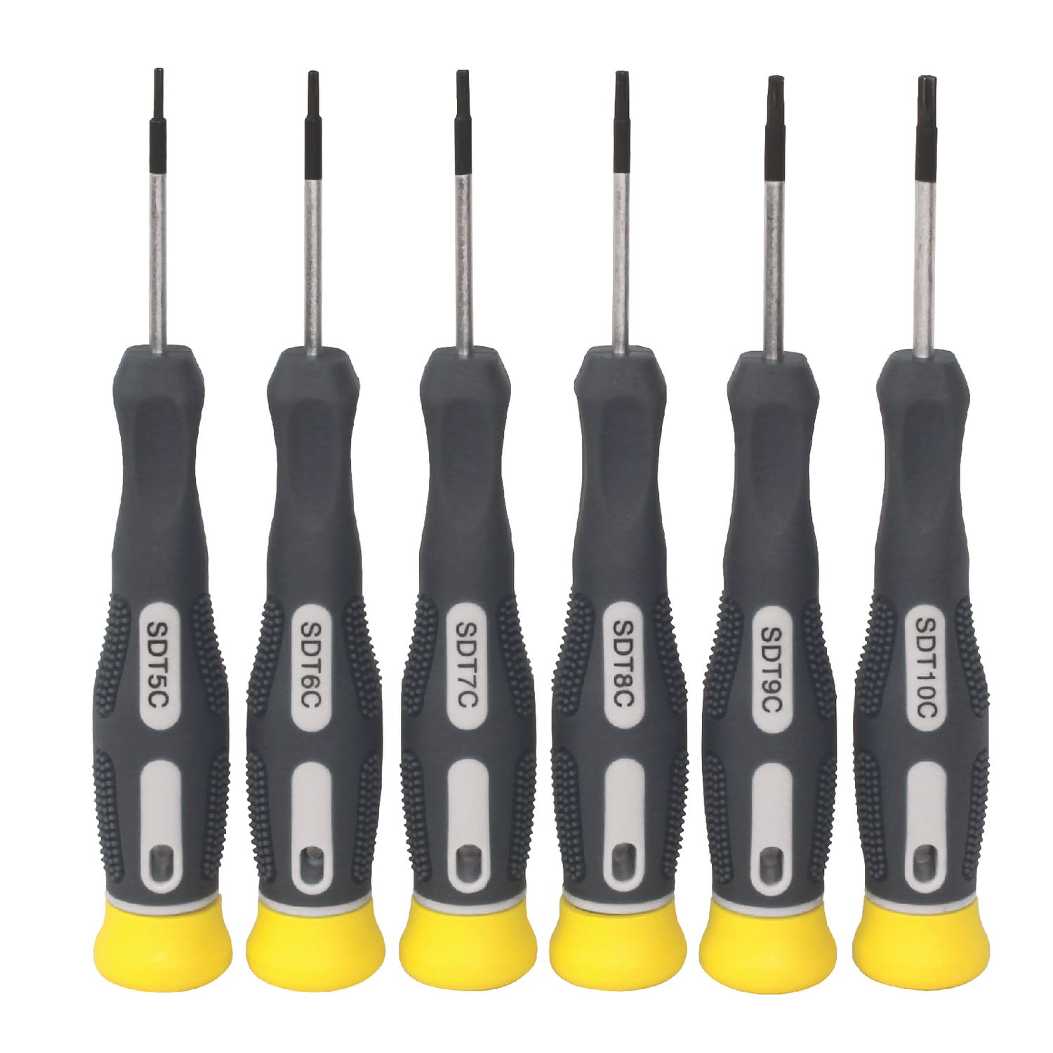 6 PIECE MINI TORX® SCREWDRIVER SET SDET6C | eBaydiy Tools