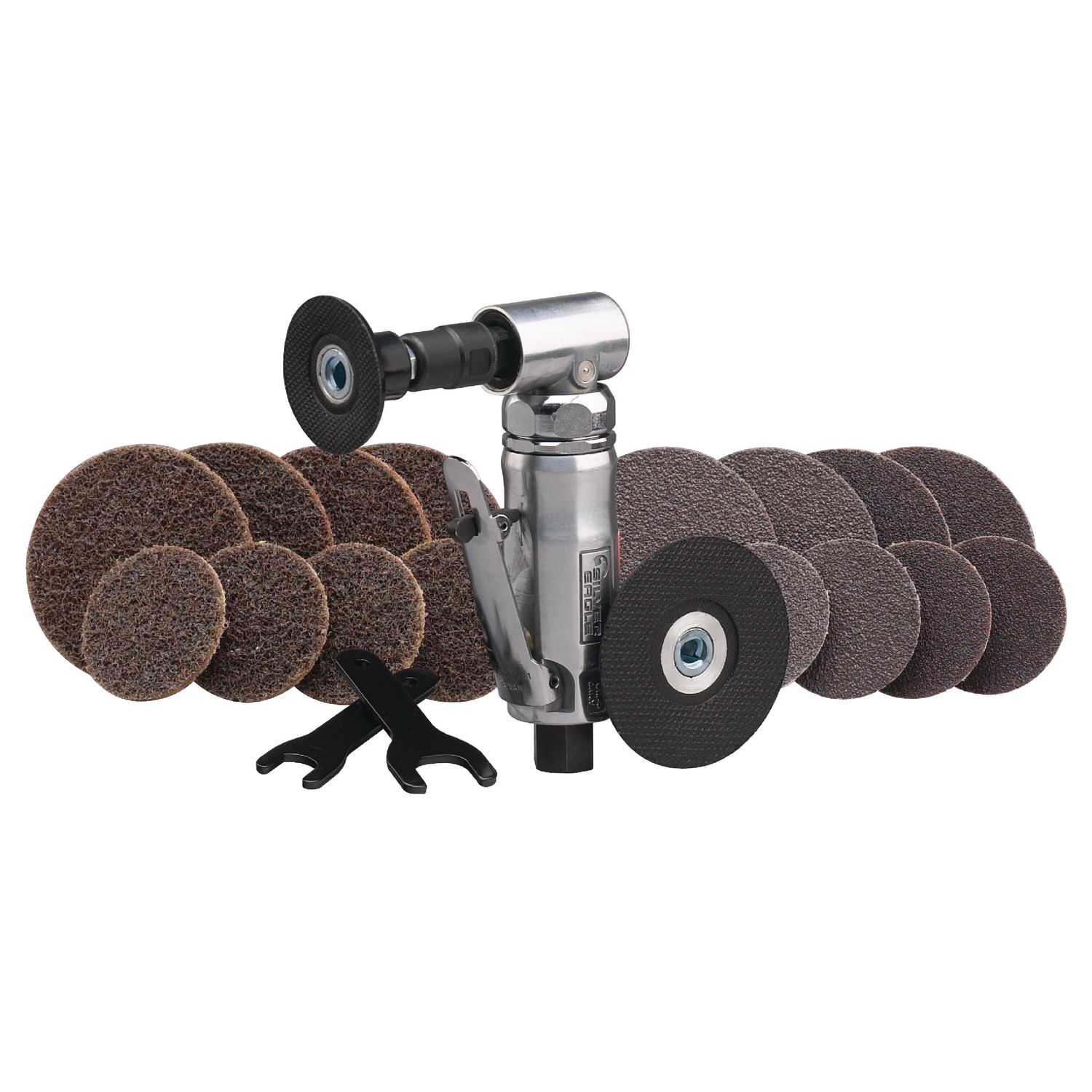 .33 HP PNEUMATIC 90° RIGHT ANGLE MINI SILVER EAGLE® DIE GRINDER KIT SE333K | eBaydiy Tools