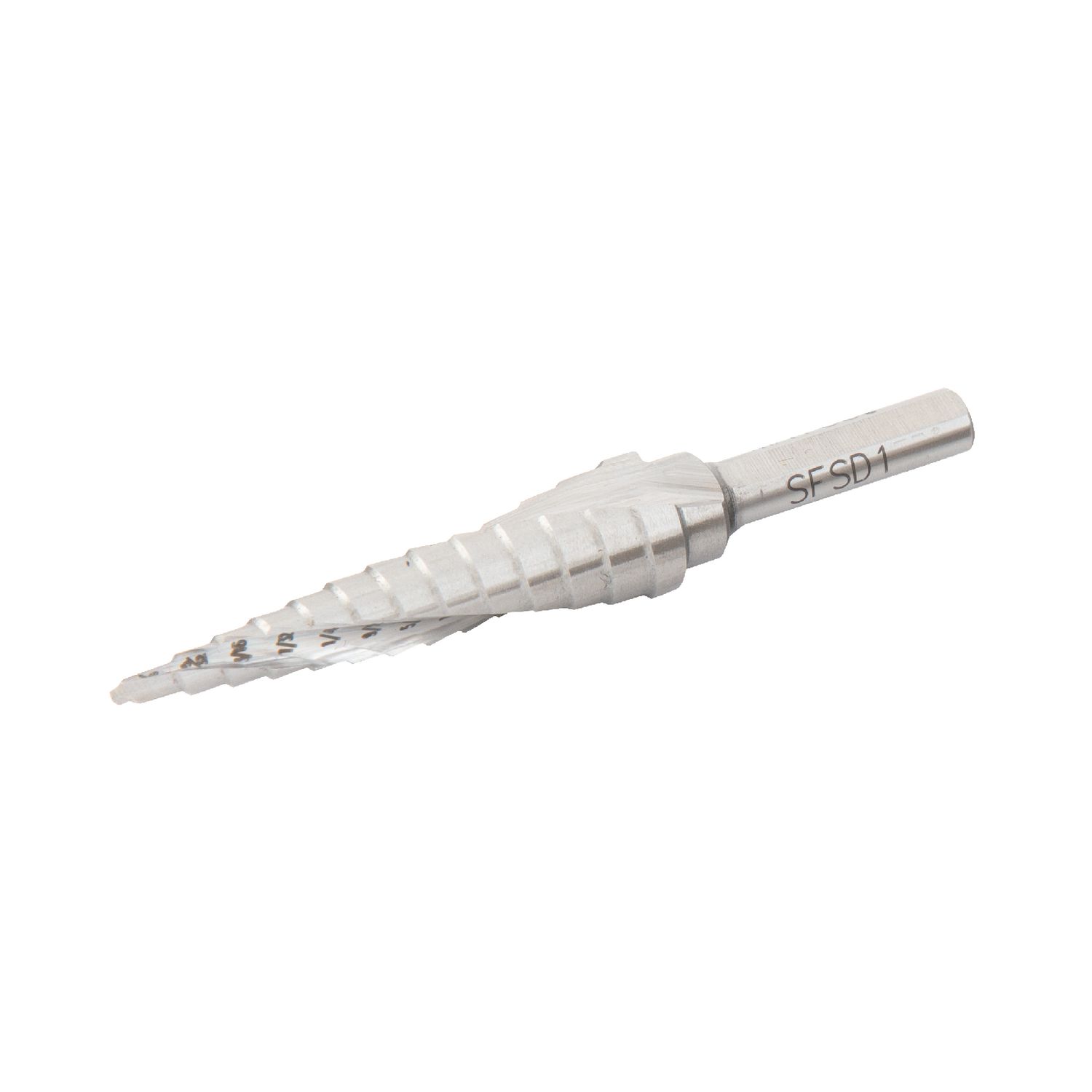 SPIRAL FLUTE STEP DRILL 1/8-1/2 SFSD1 | eBaydiy Tools