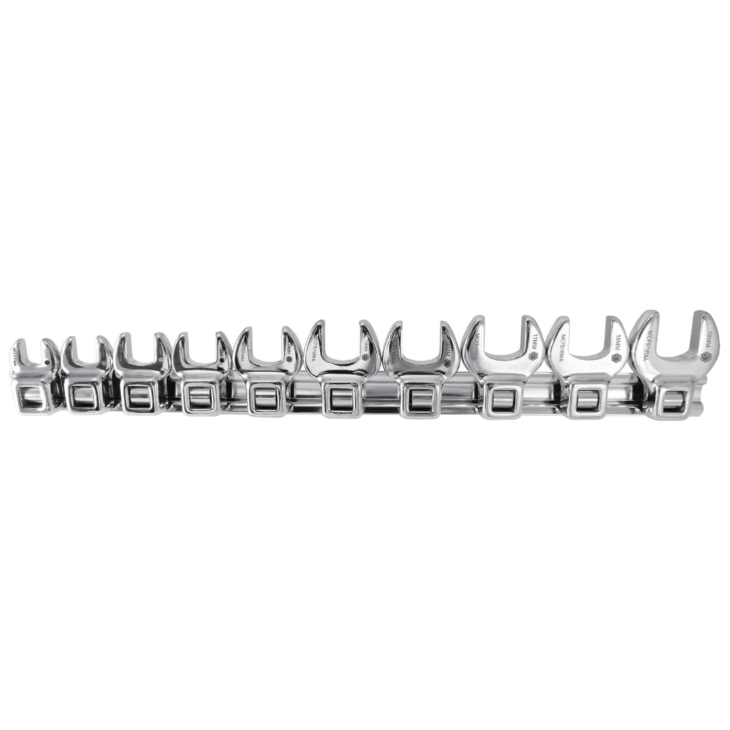 10 PIECE 3/8 DRIVE METRIC CROWFOOT WRENCH SET SMCFSM10 | eBaydiy Tools