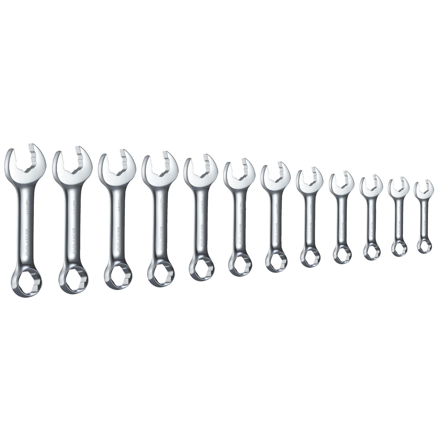 12 PIECE STUBBY METRIC HEX GRIP WRENCH SET SMEWSM12 | eBaydiy Tools