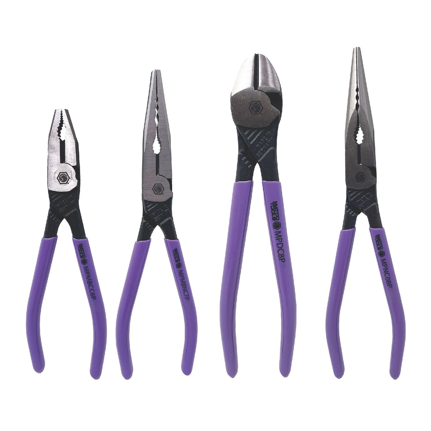 4 PIECE PLIERS SET - PURPLE SMP4P | eBaydiy Tools