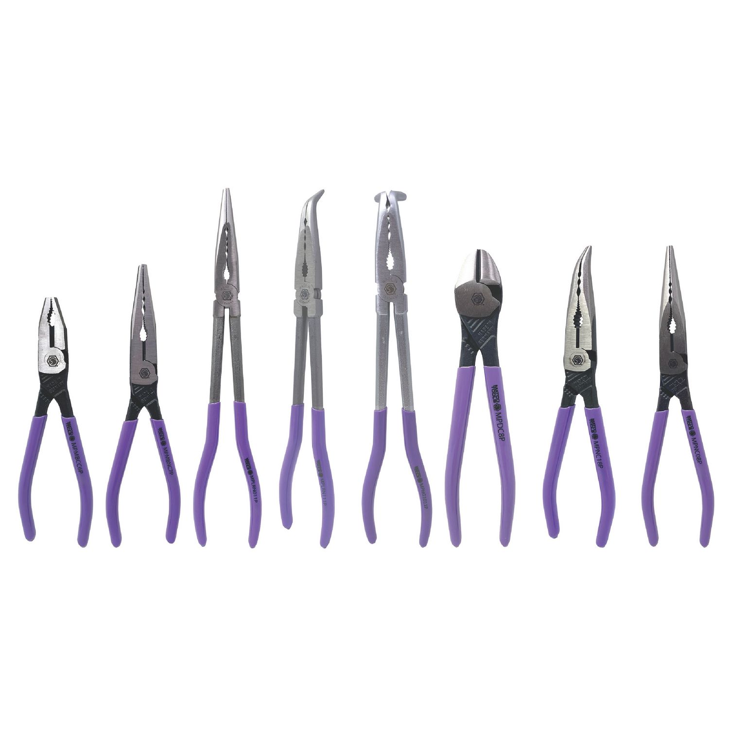 8 PIECE PLIERS SET - PURPLE SMP8P | eBaydiy Tools
