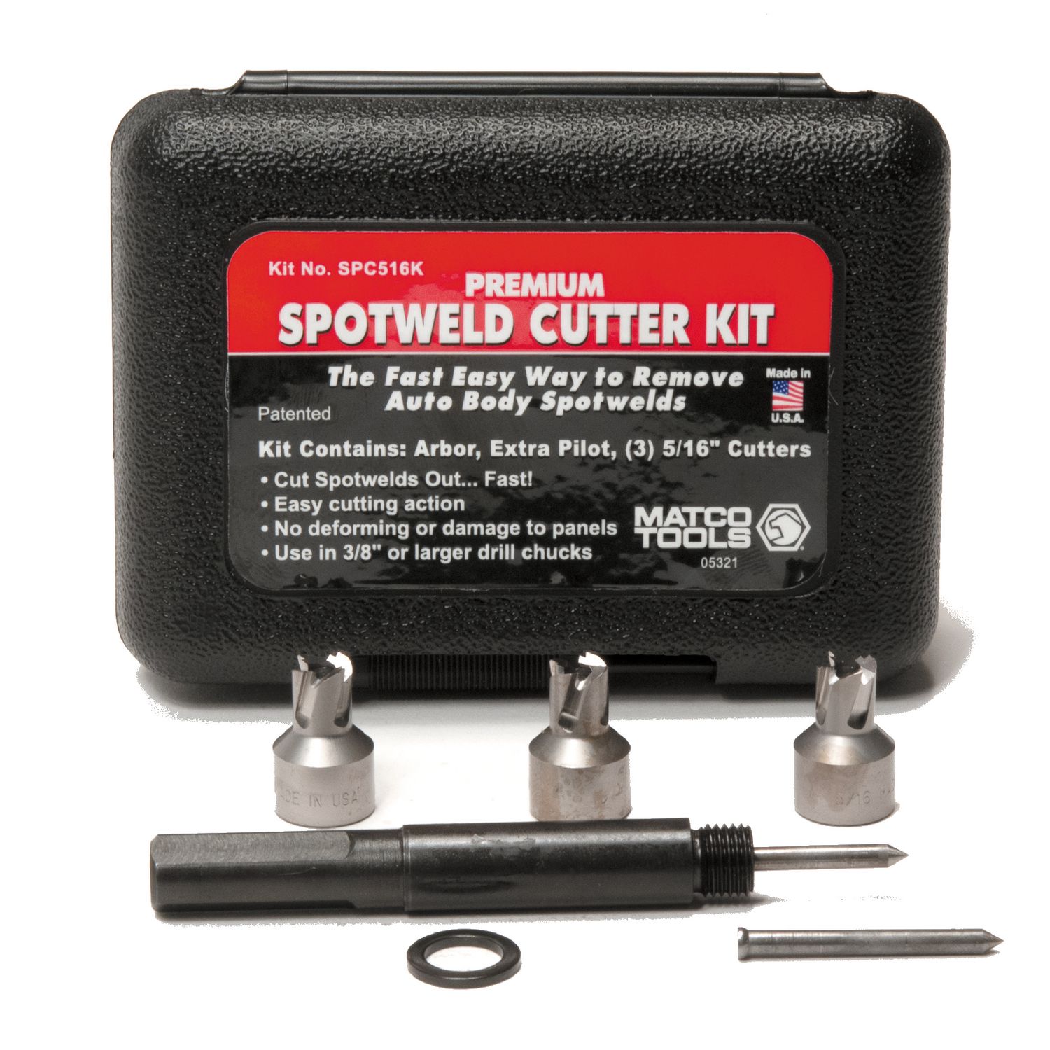 5/16 SPOTWELD CUTTER KIT SPC516K | eBaydiy Tools