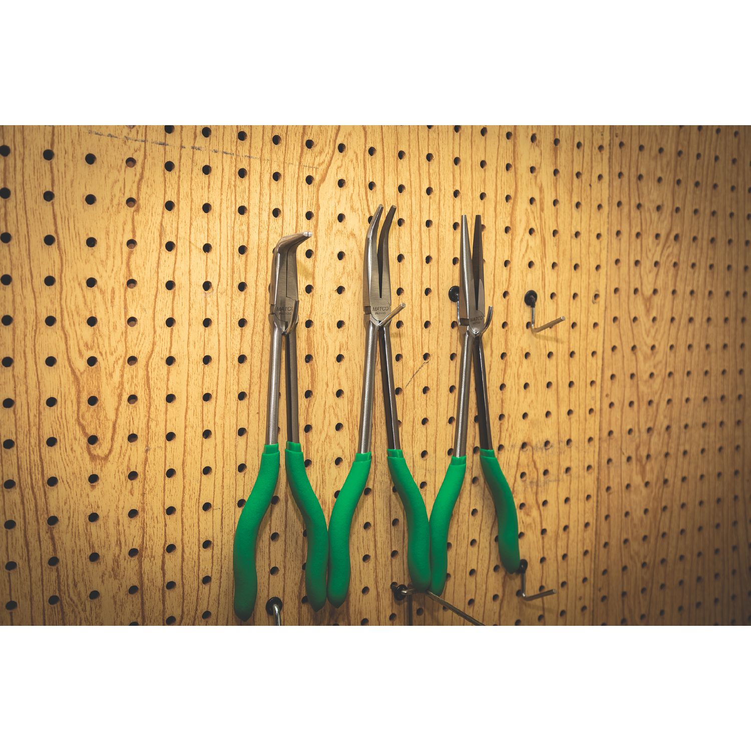 3 PIECE EXTRA LONG NEEDLE NOSE PLIER SET- GREEN SPN3G | eBaydiy Tools - Image 5