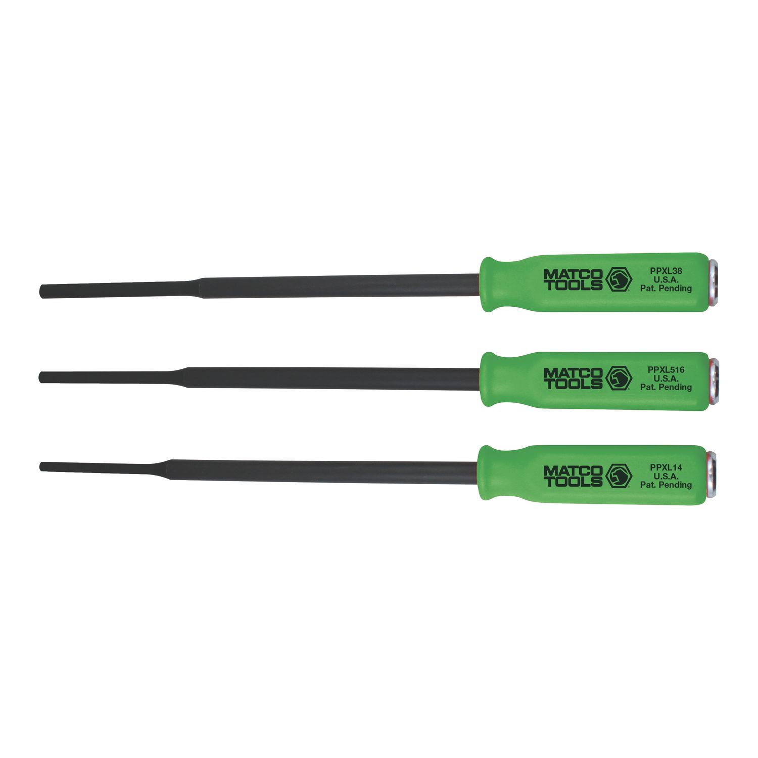 3 PIECE 16 LONG PIN PUNCH SET SPPXL3PC | eBaydiy Tools