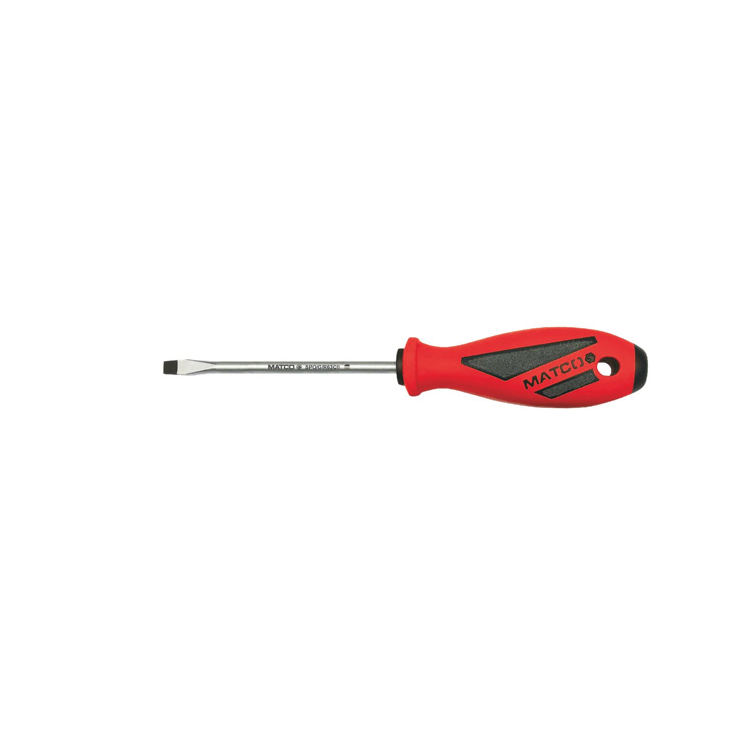 3/16 X 3 SLOT SCREWDRIVER - RED SPR63CB | eBaydiy Tools