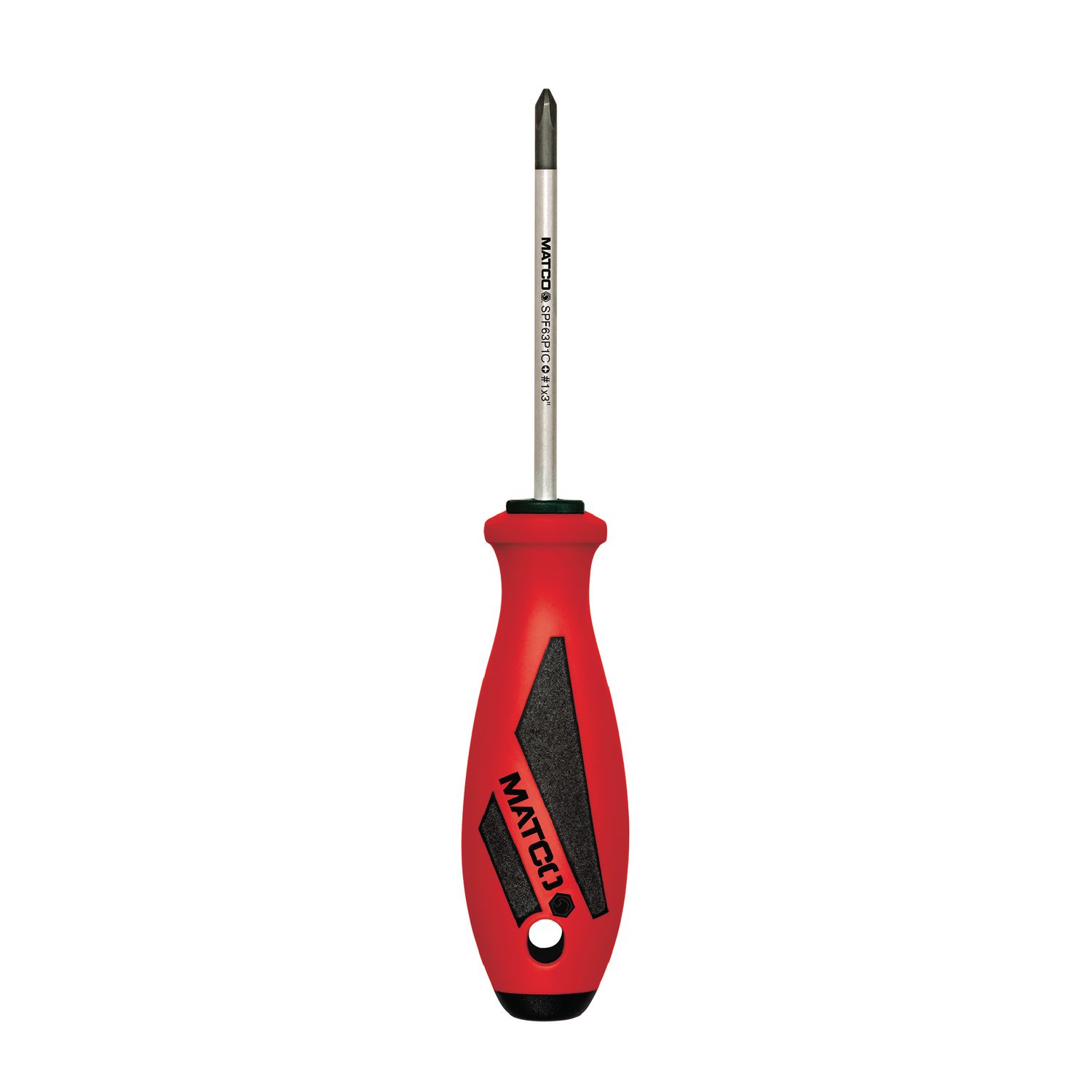 3/16 X 3 SCREWDRIVER PHILLIPS P1 - RED SPR63P1CA | eBaydiy Tools