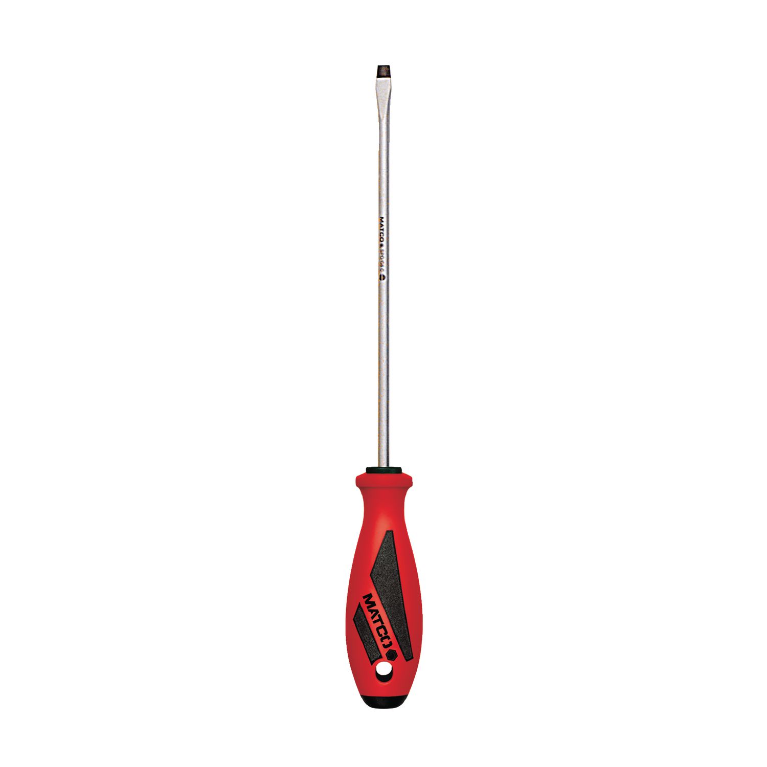 1/4 X 8 SLOTTED SCREWDRIVER - RED SPR8CA | eBaydiy Tools