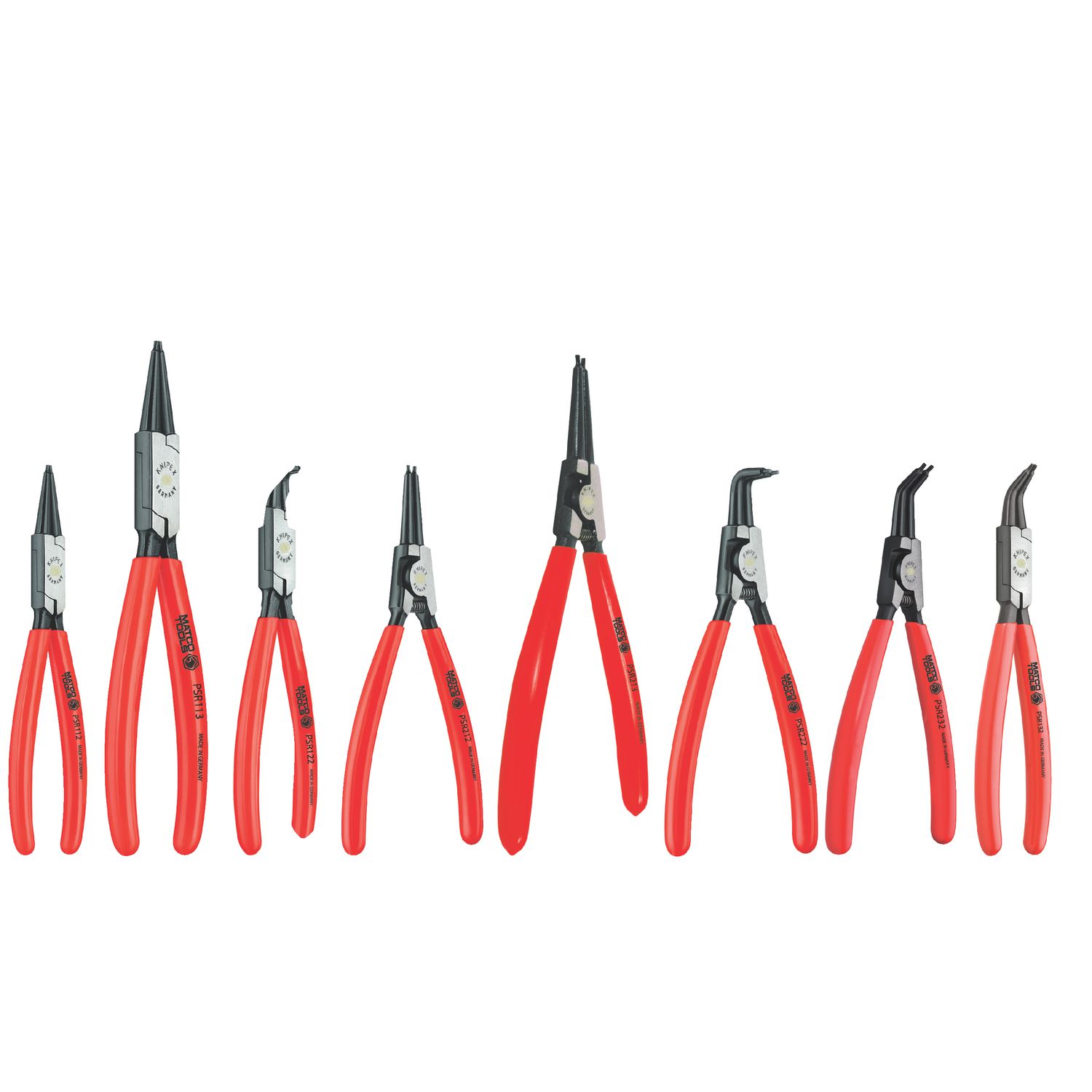 KNIPEX 8 PIECE SNAP RING PLIERS SET SPRIE8 | eBaydiy Tools