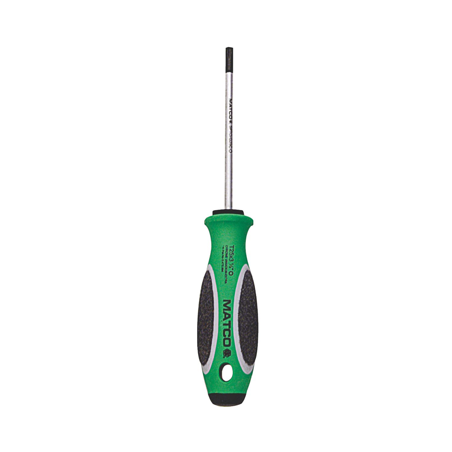 3-1/2 X T25 TORX SCREWDRIVER - GREEN SPTG25C | eBaydiy Tools