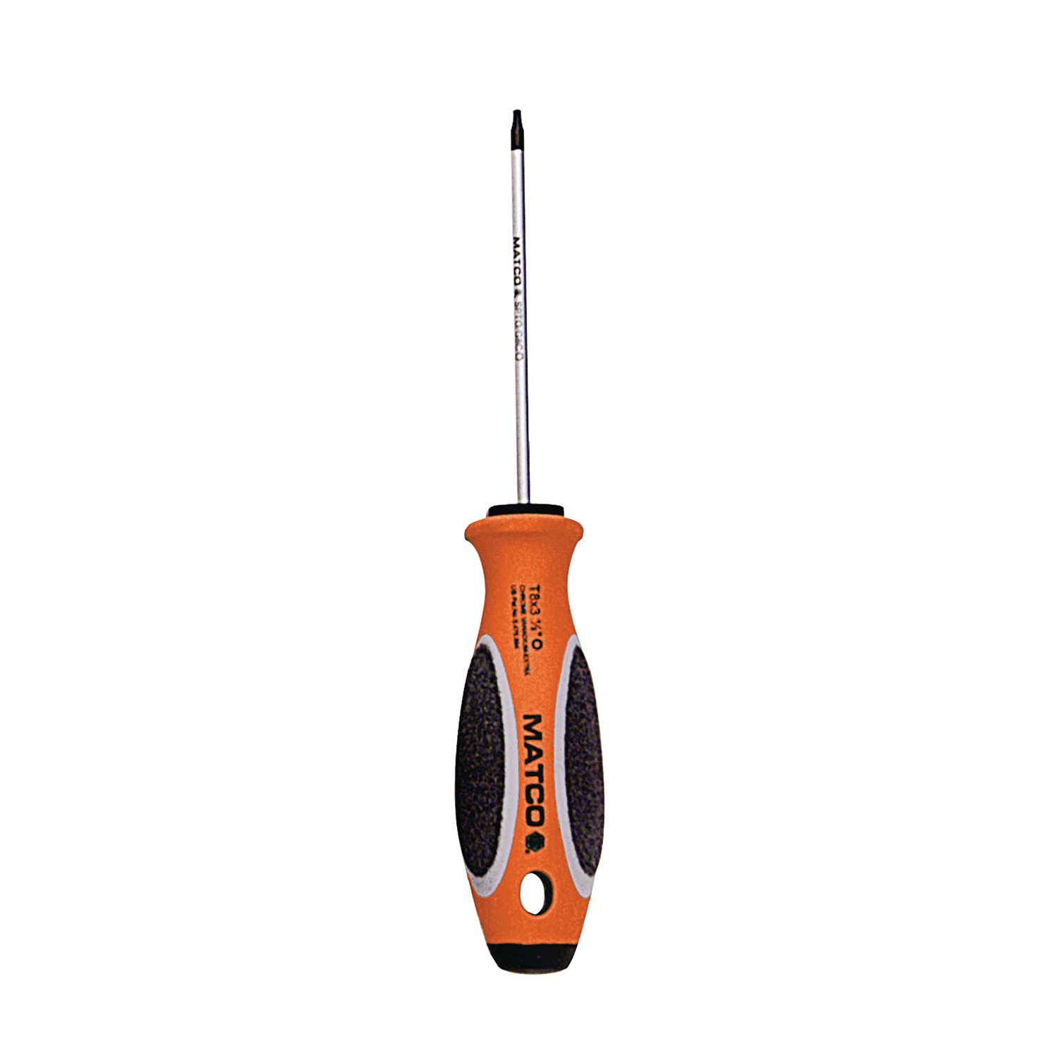 3-1/2 X T8 TORX SCREWDRIVER - ORANGE SPTO8C | eBaydiy Tools