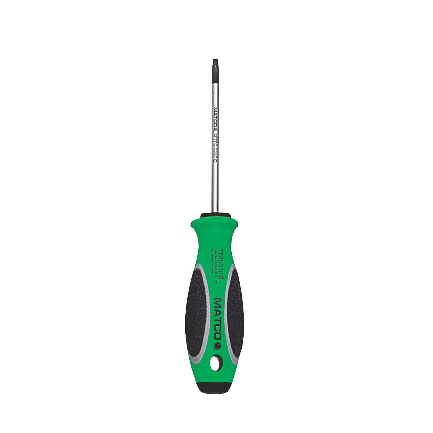 3-1/2 X TT20 TORX SCREWDRIVER - GREEN SPTPG20C | eBaydiy Tools
