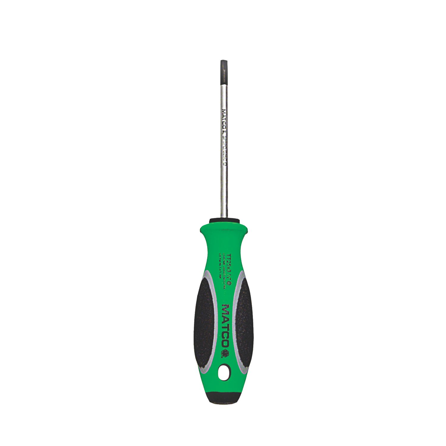 3-1/2 X TT25 TORX SCREWDRIVER - GREEN SPTPG25C | eBaydiy Tools