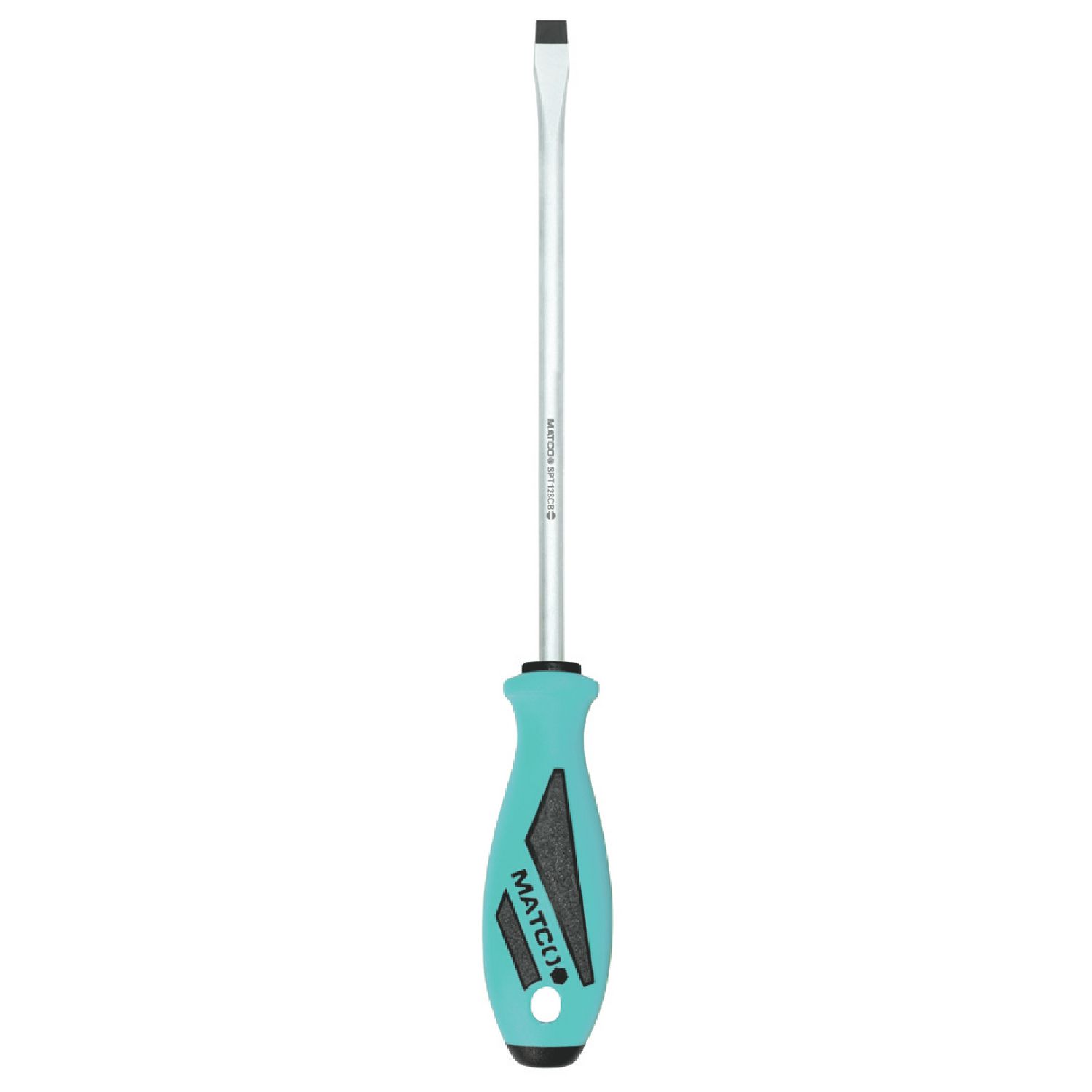 3/8 X 8 SLOTTED SCREWDRIVER - TEAL SPTT128CB | eBaydiy Tools