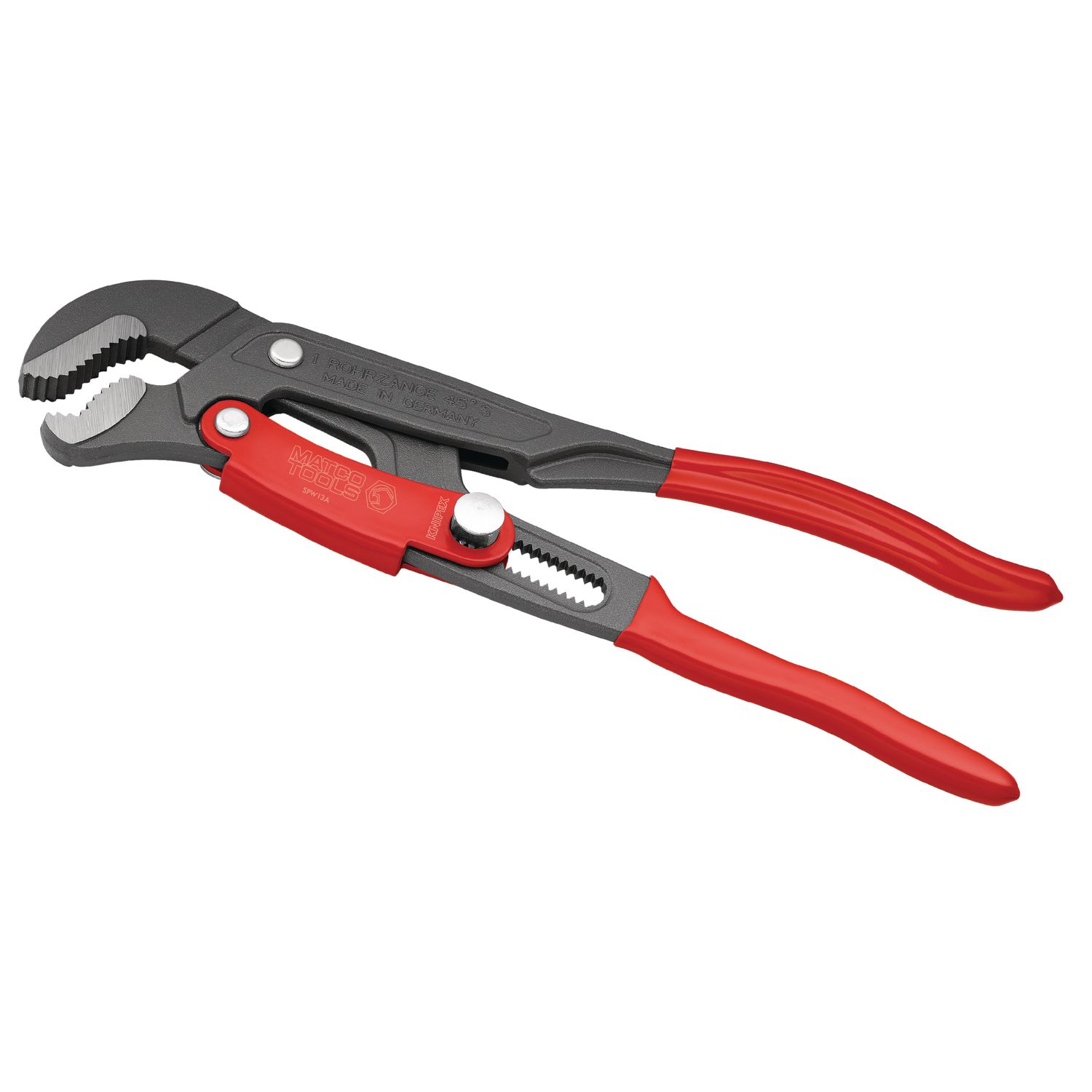 KNIPEX 13 SWEDISH PIPE WRENCH WITH QUICK ADJUSTMENT SPW13A | eBaydiy Tools
