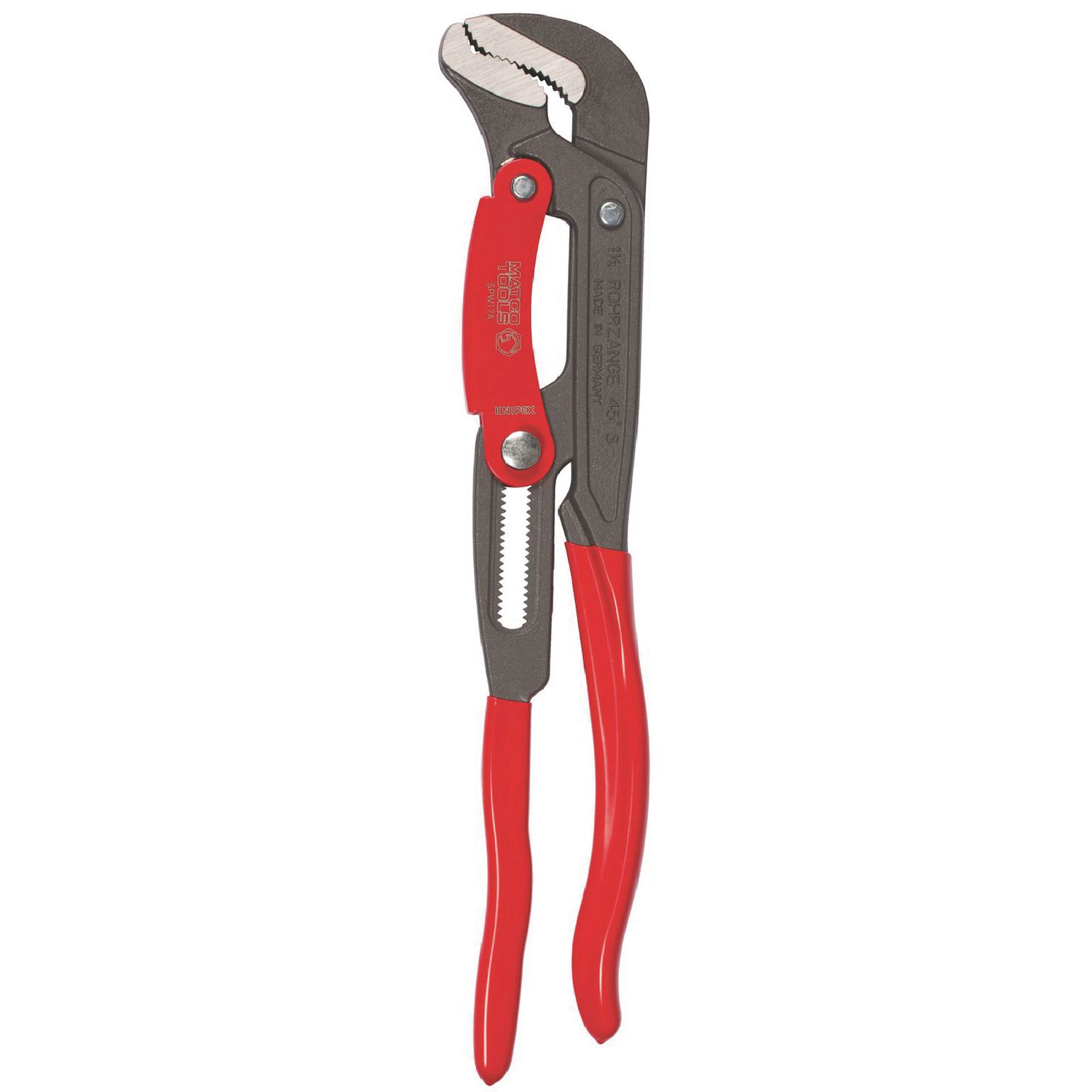 KNIPEX 17 SWEDISH PIPE WRENCH S-SHAPED SPW17A | eBaydiy Tools