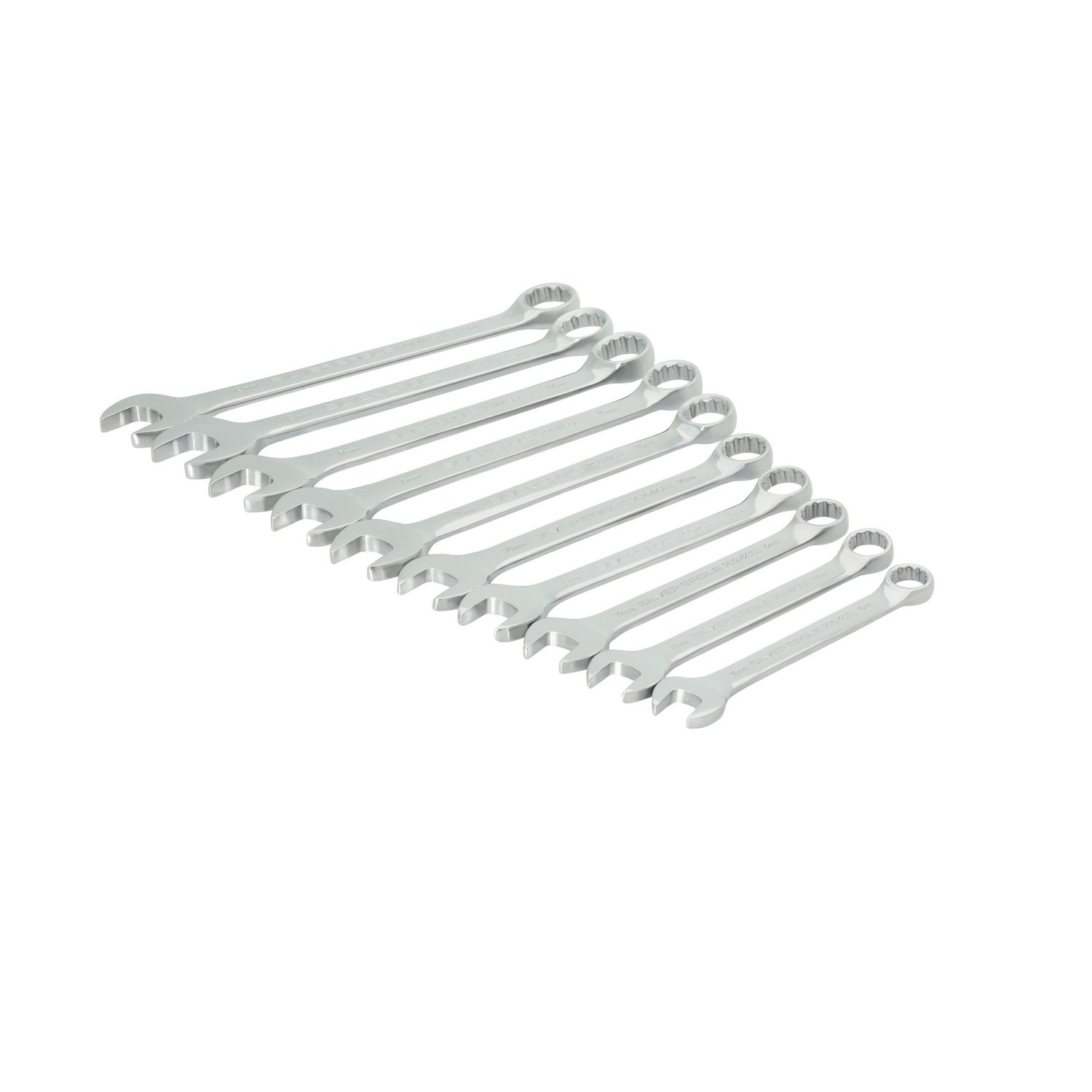 10 PIECE METRIC SILVER EAGLE® WRENCH SET SRCM102SEA | eBaydiy Tools - Image 2