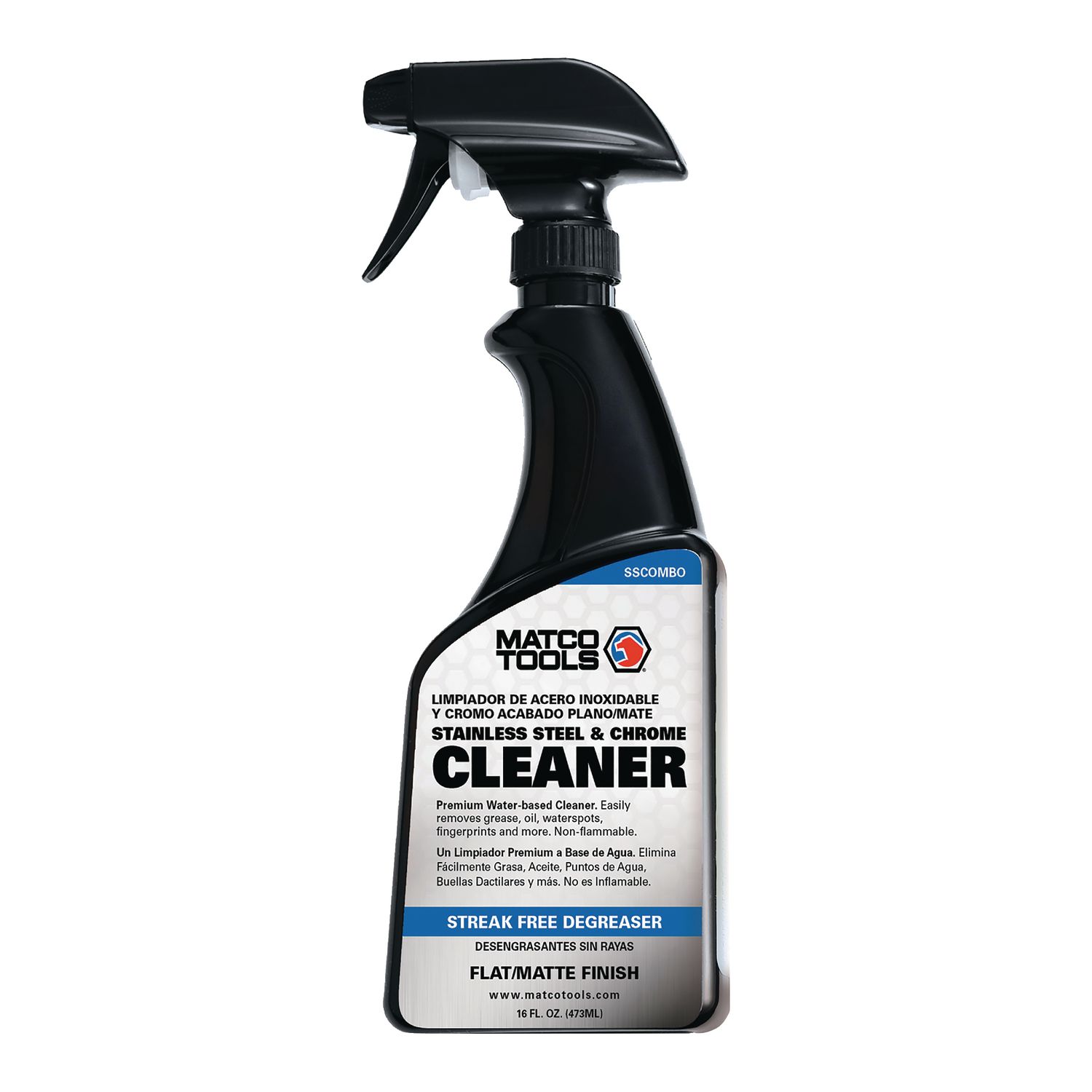 MATCO STAINLESS STEEL, CHROME AND FLAT FINISH CLEANER SSCOMBO | eBaydiy Tools
