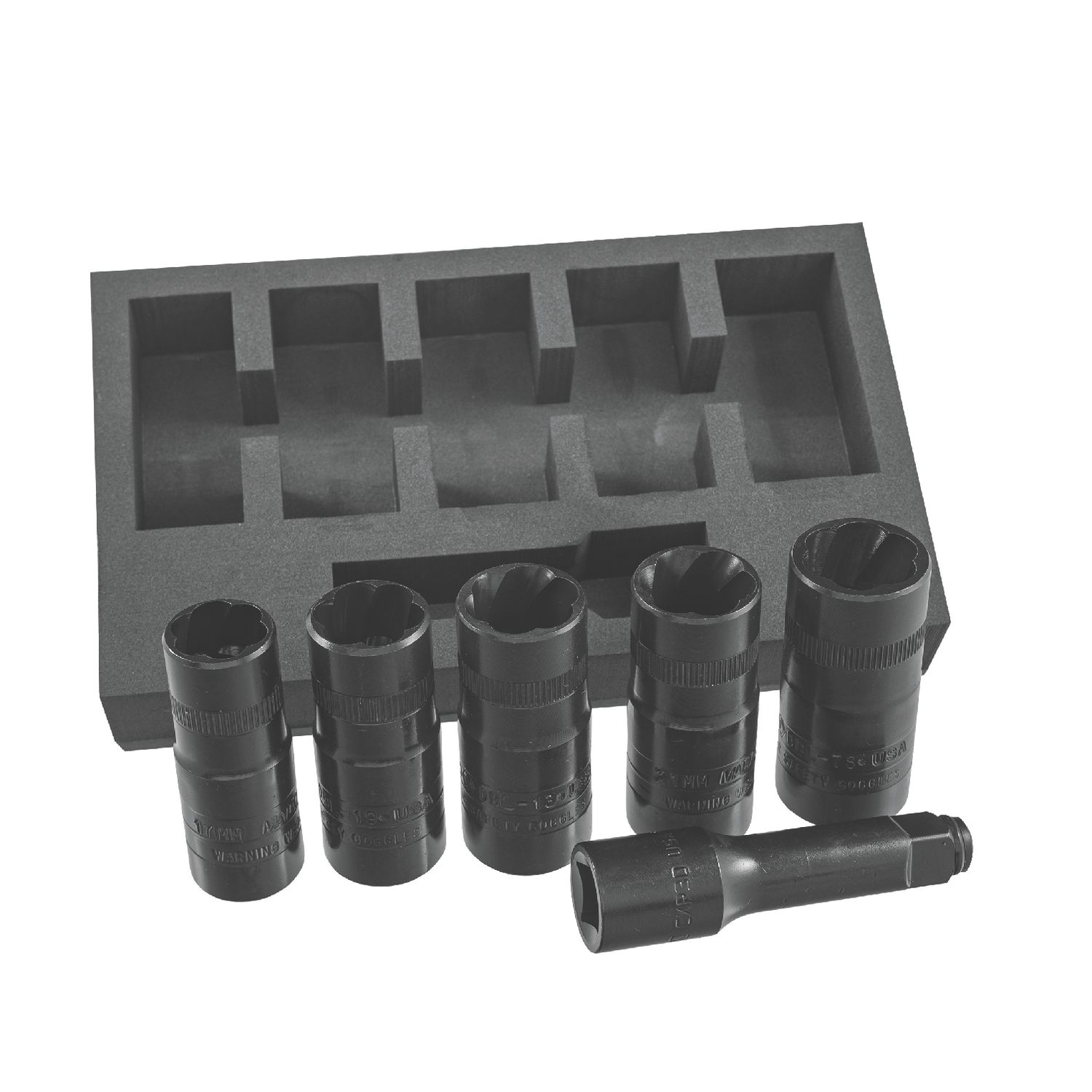 1/2 DRIVE 6 PIECE TWIST/FLIP SOCKET SET TFS5DBL | eBaydiy Tools
