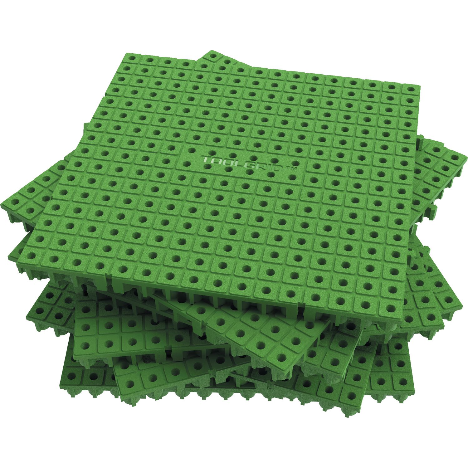 GREEN MODULAR 6 X 6 ORGANIZATION BOARD 16 PIECE TGB-6X6GRN | eBaydiy Tools