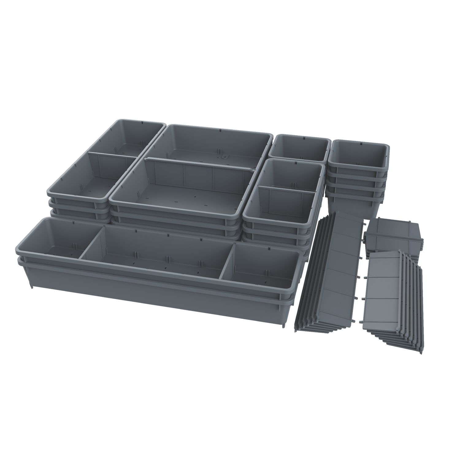 ORGANIZATION CONTAINER KIT 48PCS TGCK-48 | eBaydiy Tools