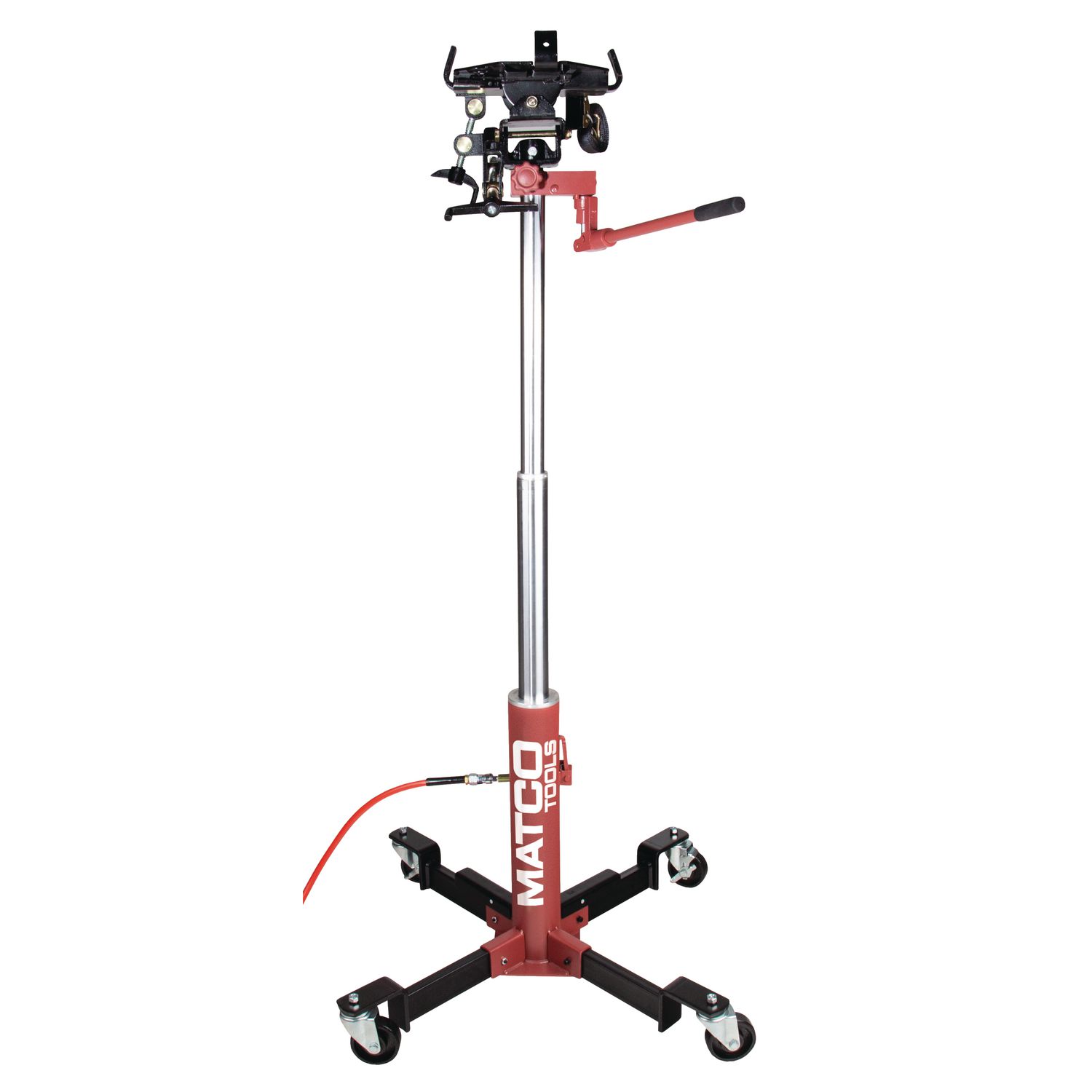 1/2 TON AIR/HYDRAULIC TELESCOPIC TRANSMISSION JACK TJHAIR1000 | eBaydiy Tools - Image 2