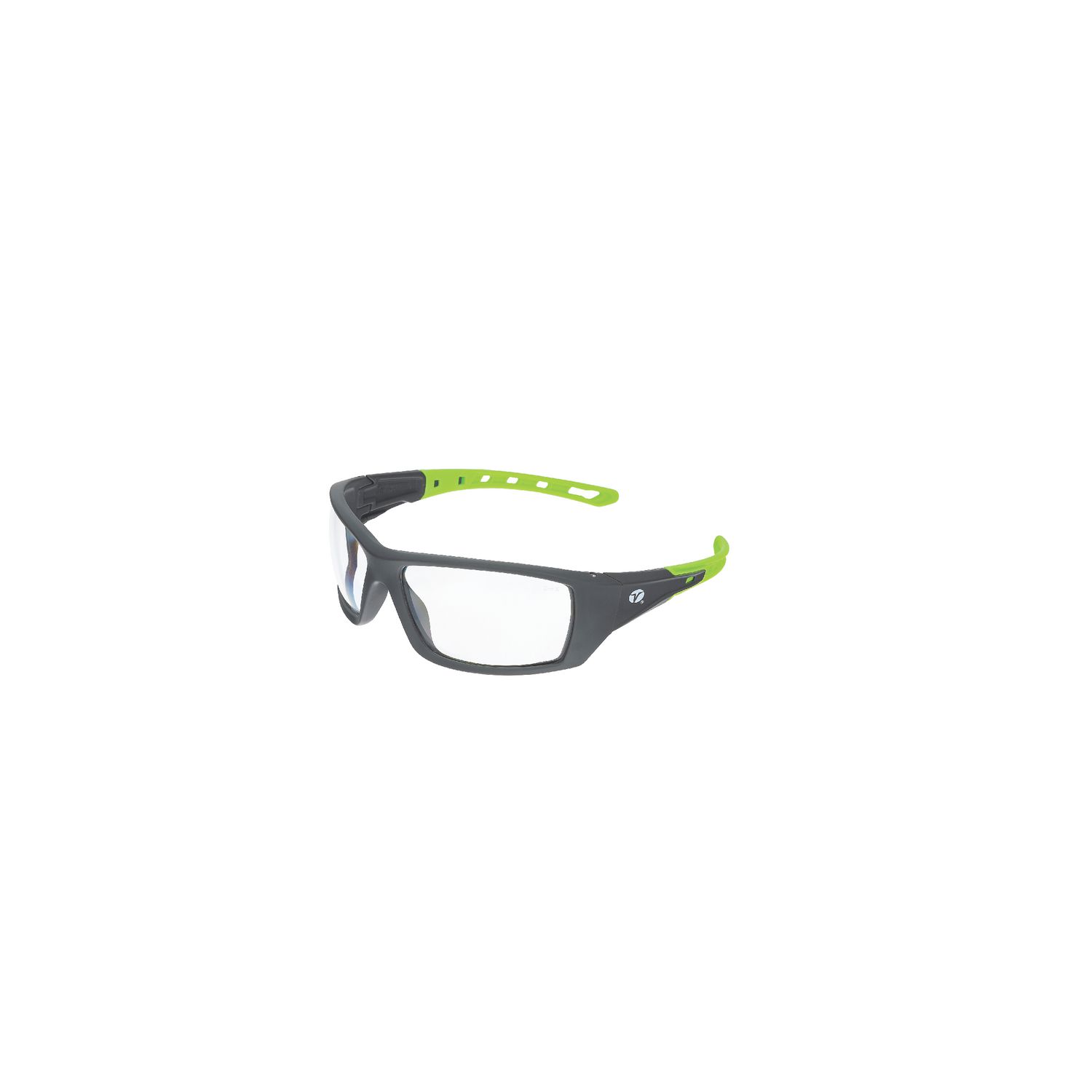 VERATTI® SPECTRUM™ ANTI-FOG GRAY/GREEN FRAMES WITH CLEAR LENSES SAFETY GLASSES VSPEC4014 | eBaydiy Tools