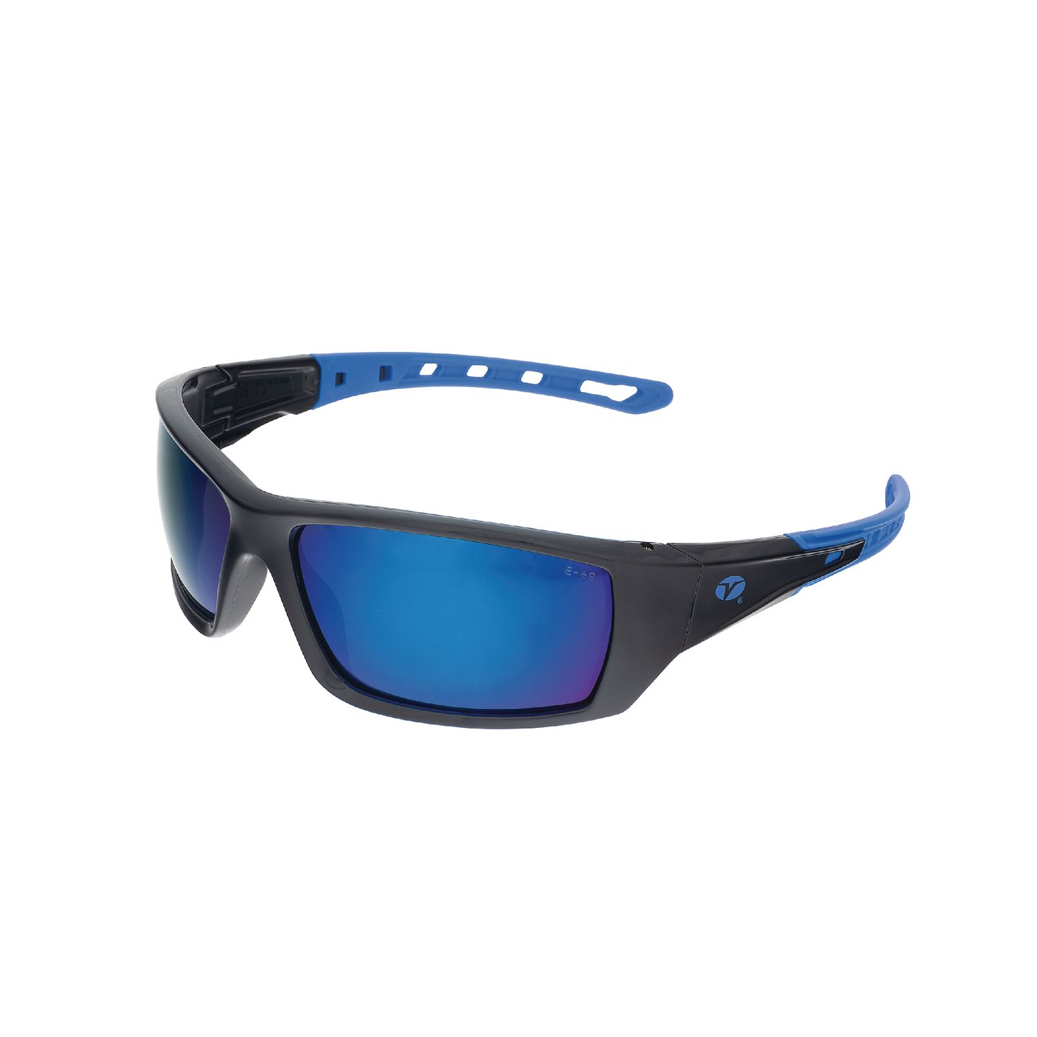 VERATTI® SPECTRUM™ SAFETY GLASSES BLACK AND BLUE FRAMES WITH BLUE POLARIZED LENSES VSPECBL | eBaydiy Tools
