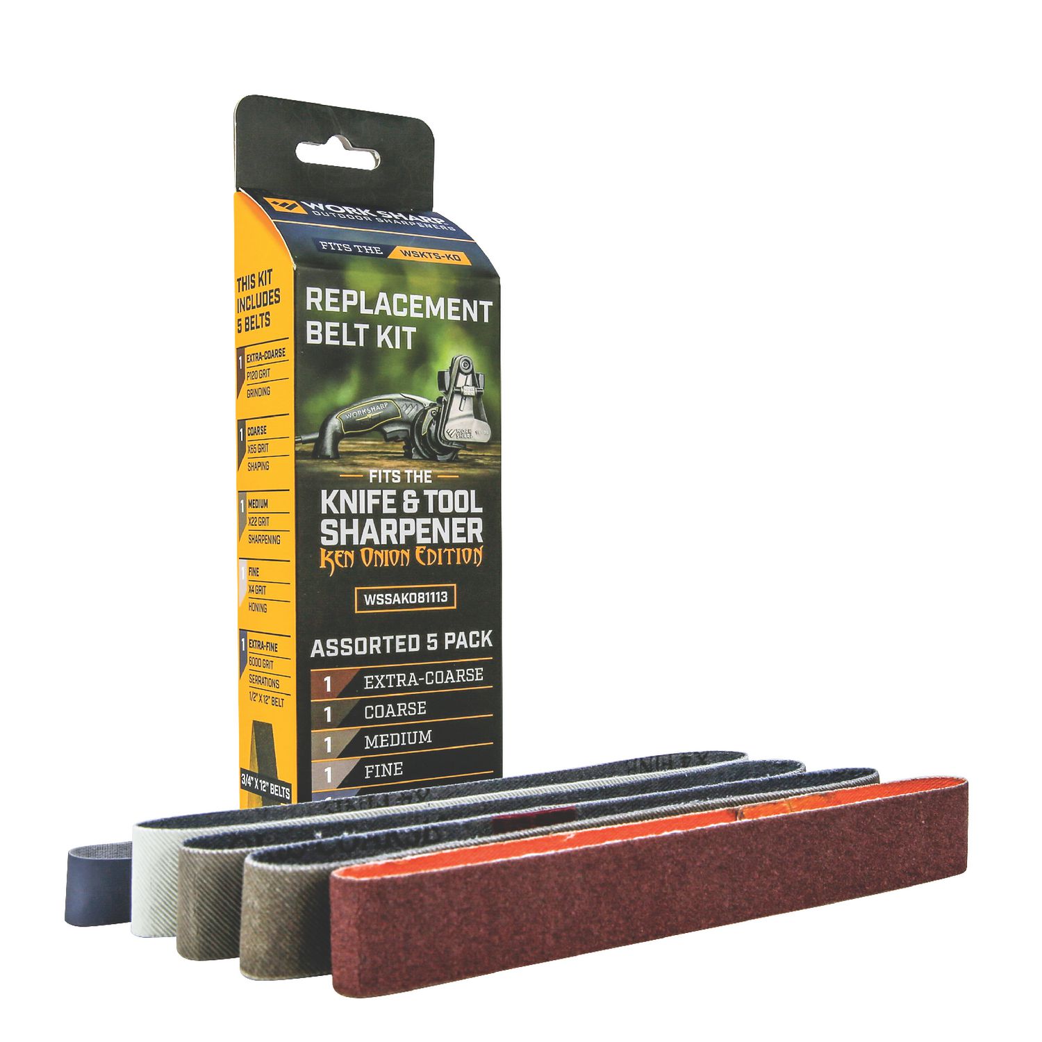 REPLACEMENT ABRASIVE BELT KIT WSSAKO81113 | eBaydiy Tools