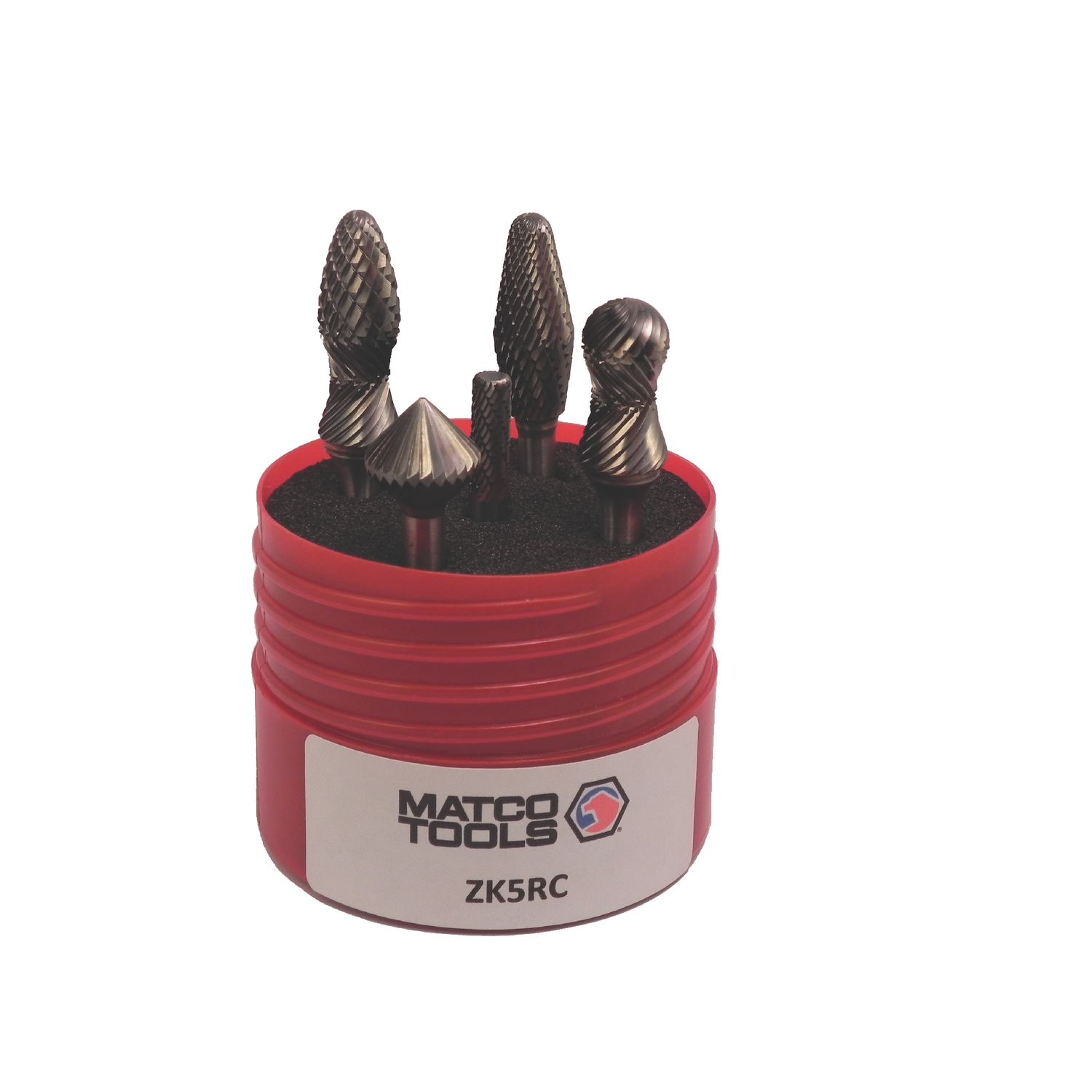 COMBINATION RADIUS CARBIDE BURR SET, 5 PIECE ZK5RC | eBaydiy Tools