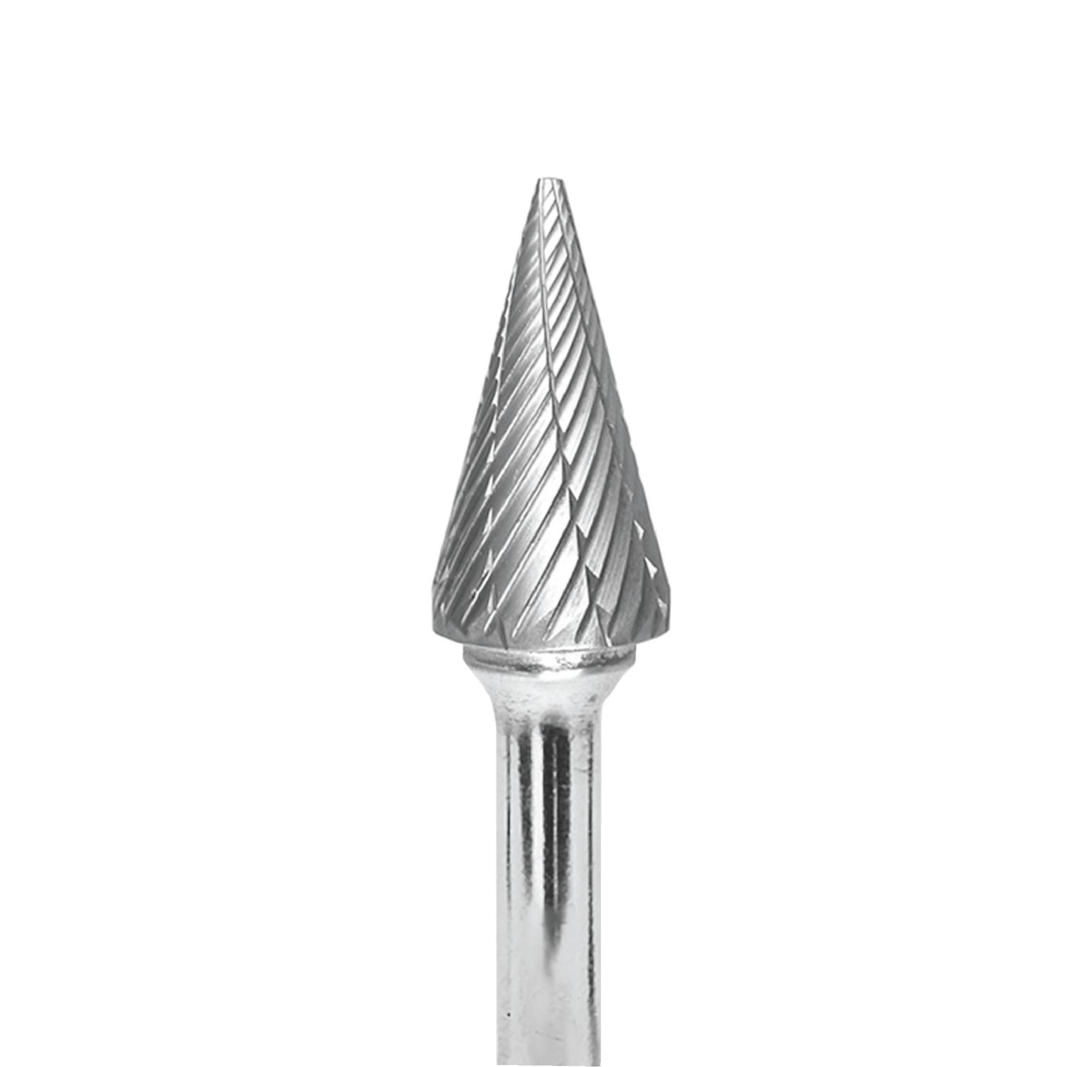 CONE POINTED END, 1/2 X 1 X 1/4, DOUBLE CUT BURR ZM5SPA | eBaydiy Tools